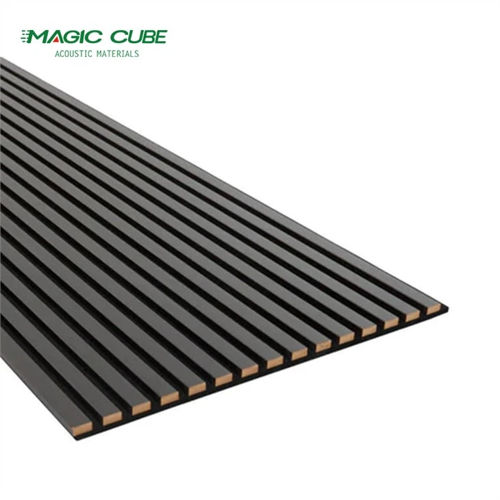 Wood Veneer Slats Panel