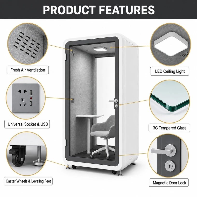 Sound Proof Booth For Office Sound Proof Booth For Office